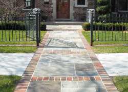 Brick Sidewalk