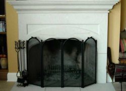 Stone Fireplace