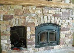 Stone Fireplace