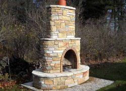 Stone Outdoor Grill