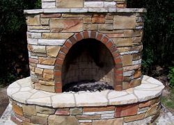 Stone Outdoor Grill