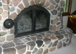 Stone Fireplace