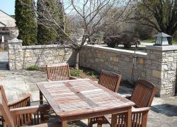 Custom Stone Wall