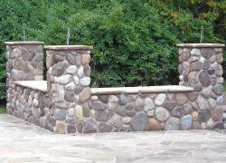 Decorative Stone Wall