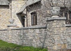 Custom Stone Wall