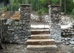 Custom Stone Pillar